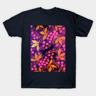 Grapes Pattern T-Shirt